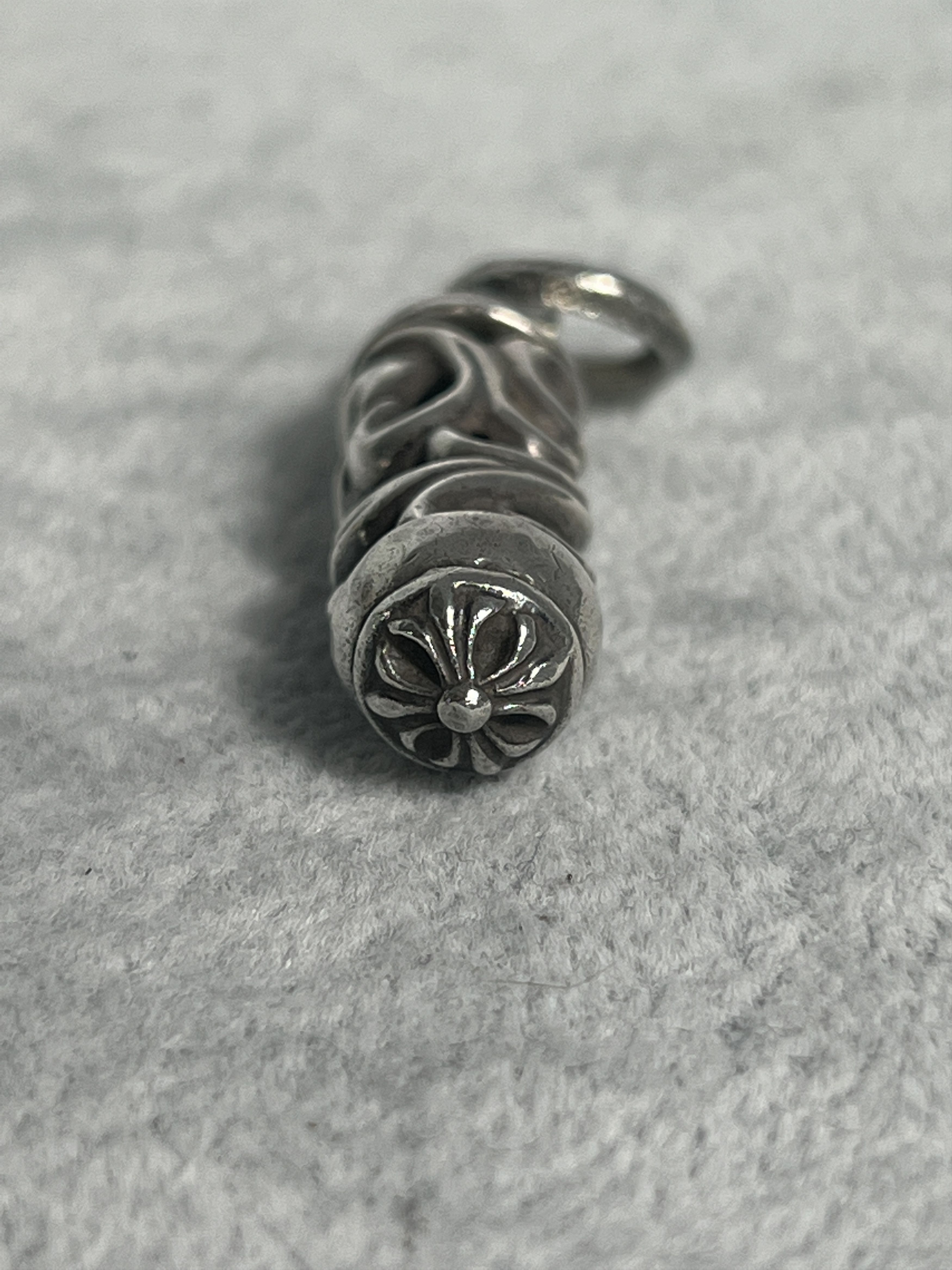 Chrome Hearts Chrome Hearts Scroll Capsule Pendant 1998 .925 Silver Size ONE SIZE - 3 Thumbnail
