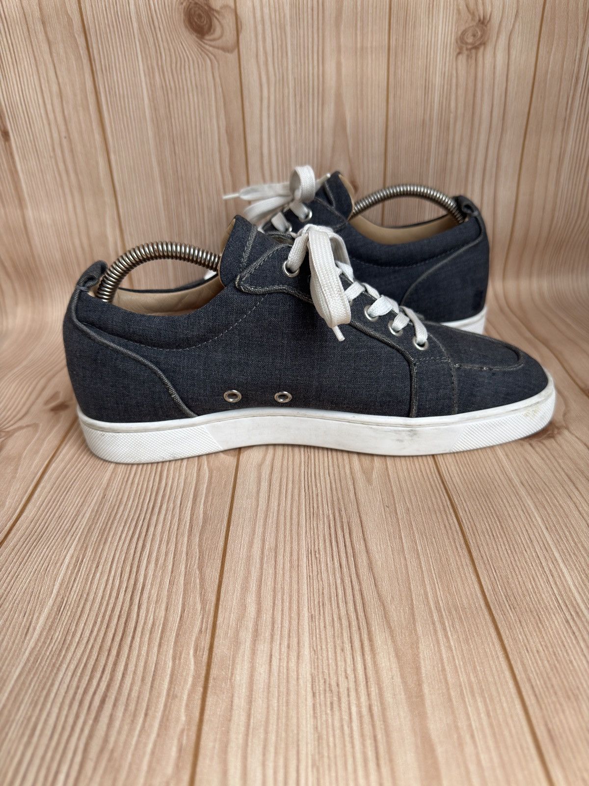 Christian Louboutin Orlato denim trainers Size US 7 / EU 40 - 11 Thumbnail