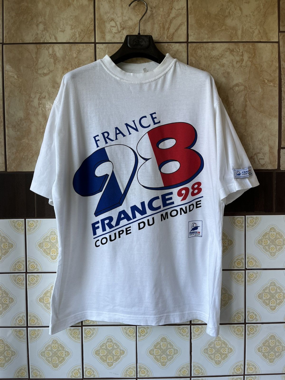 France 1998 World Cup champions tee shirt