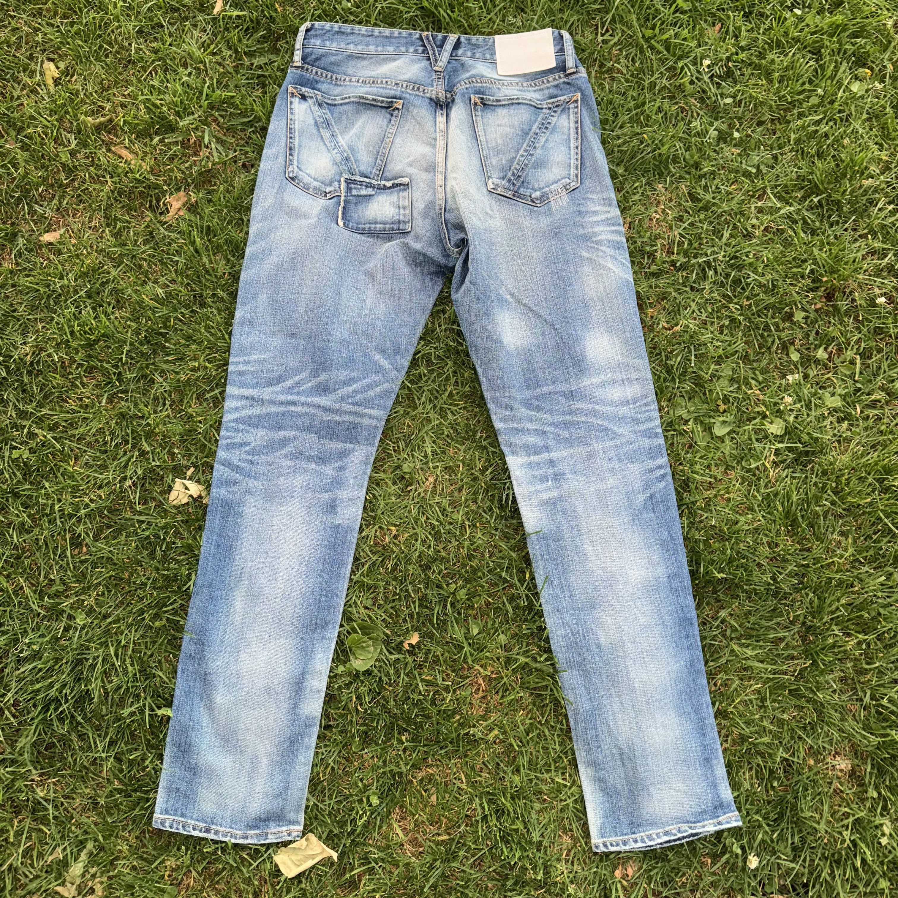 Japanese Brand × Vanquish Vanquish Denim Patchwork Jeans Japan Size US 30 / EU 46 - 2 Thumbnail