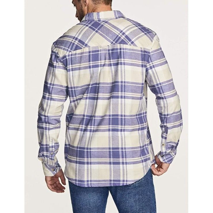 Other CQR Mens Flannel Shirt XL Cotton Long Sleeve Plaid Brushed S Size US XL / EU 56 / 4 - 2 Thumbnail