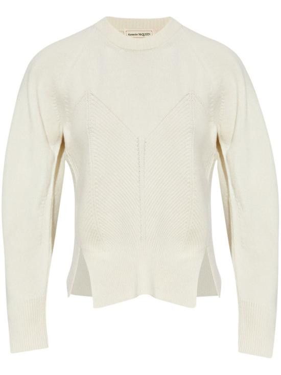Tシャツ・カットソー ALEXANDER MCQUEEN Women Tops 798349 Q1BAP9004 White Alexander McQueen ALEXANDER MCQUEEN Women Tops 798349