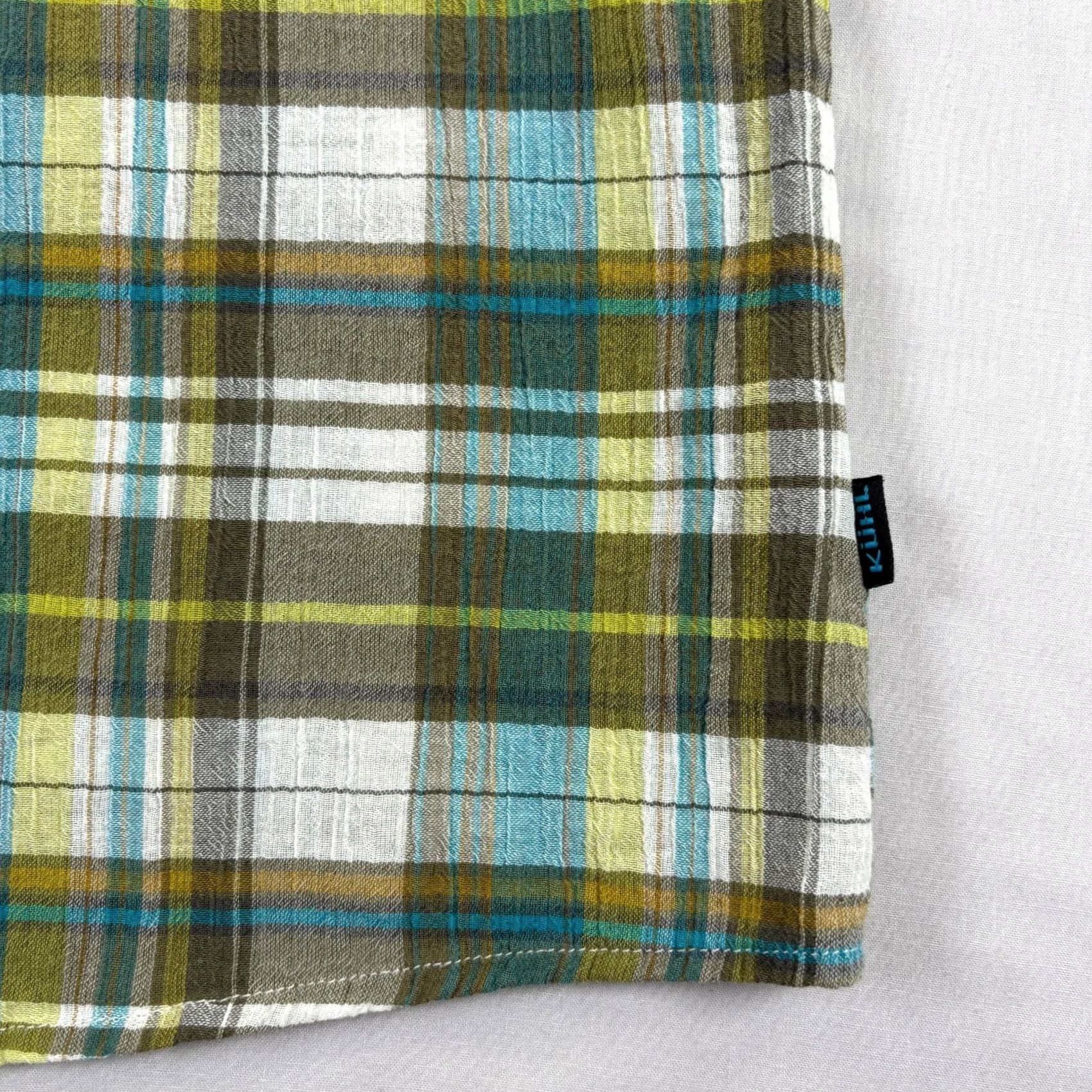 Vintage Kuhl Shirt Mens M Plaid Eluxur Button Up Organic Cotton Outdoor Hiking Camp Shirt Mens M Plaid Eluxur Button-Up Cotton Outdoor Camp Size US M / EU 48-50 / 2 - 3 Thumbnail