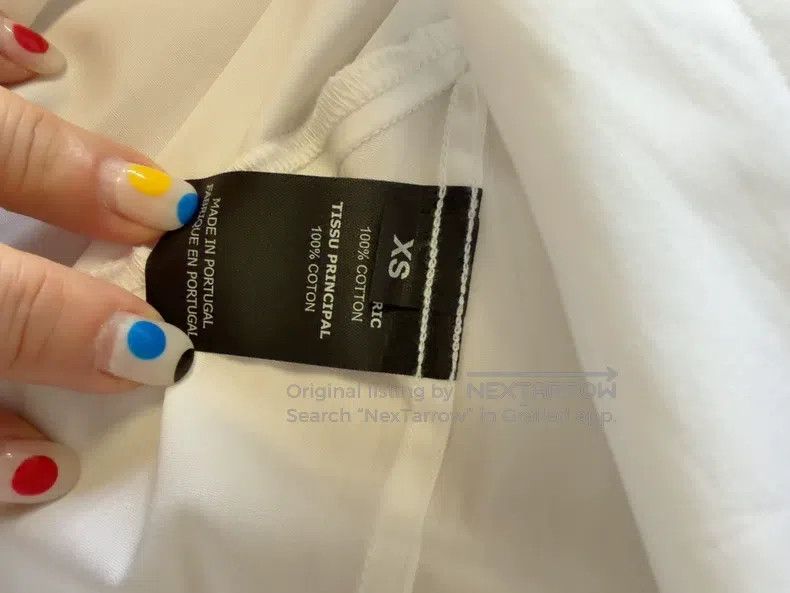 Other Vetements White structural tailoring shirt Size US XS / EU 42 / 0 - 6 Thumbnail