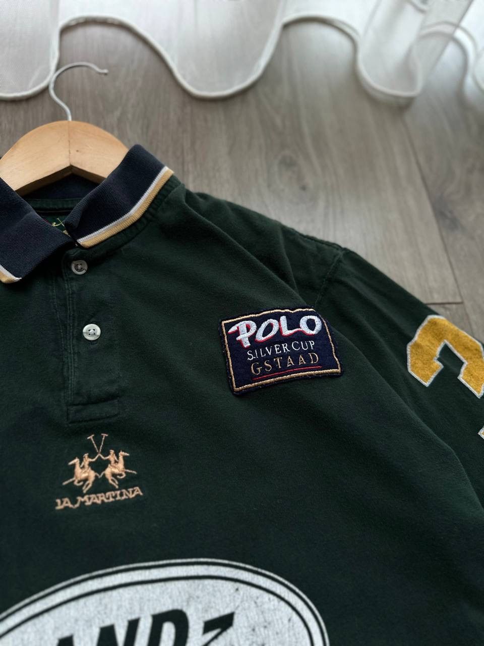 Polo Ralph Lauren × Vintage Vintage Polo Ralph Lauren Land Rower PRL T-Shirt Big Logo Size US M / EU 48-50 / 2 - 5 Thumbnail