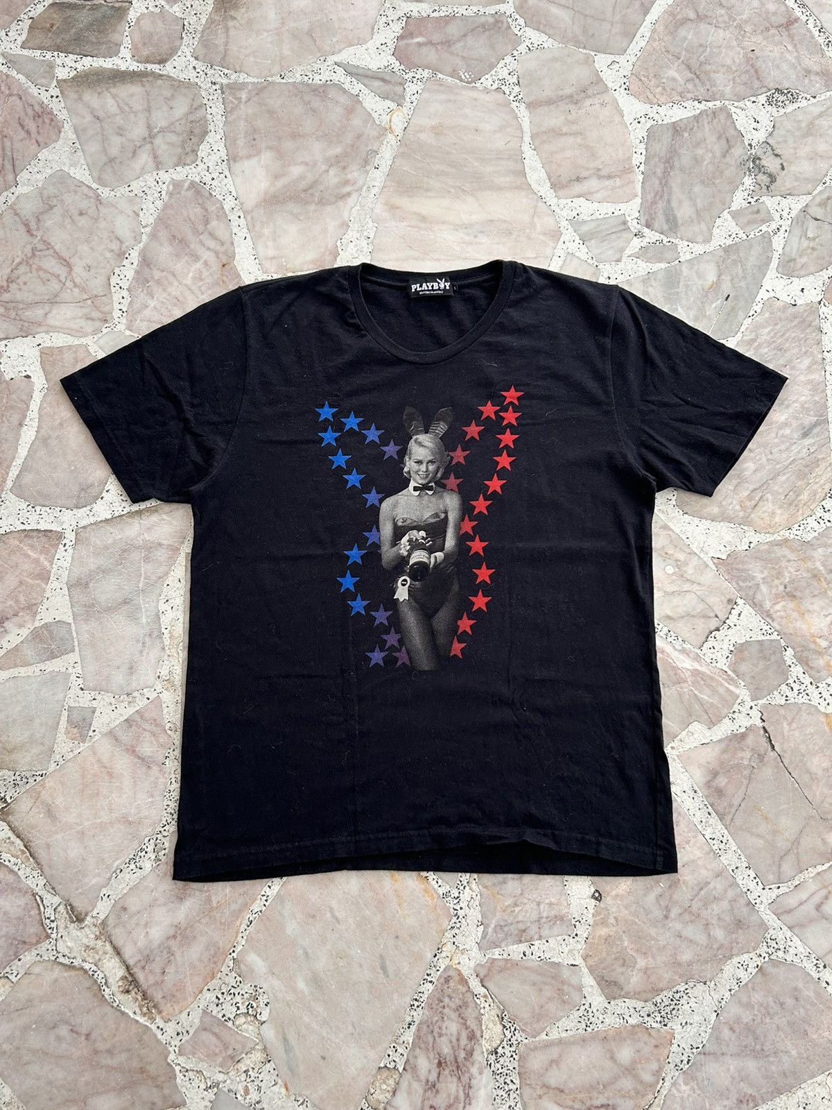 Hysteric Glamour × Playboy Lady Playboy Fronthit Spellout black Size US M / EU 48-50 / 2 - 1 Thumbnail