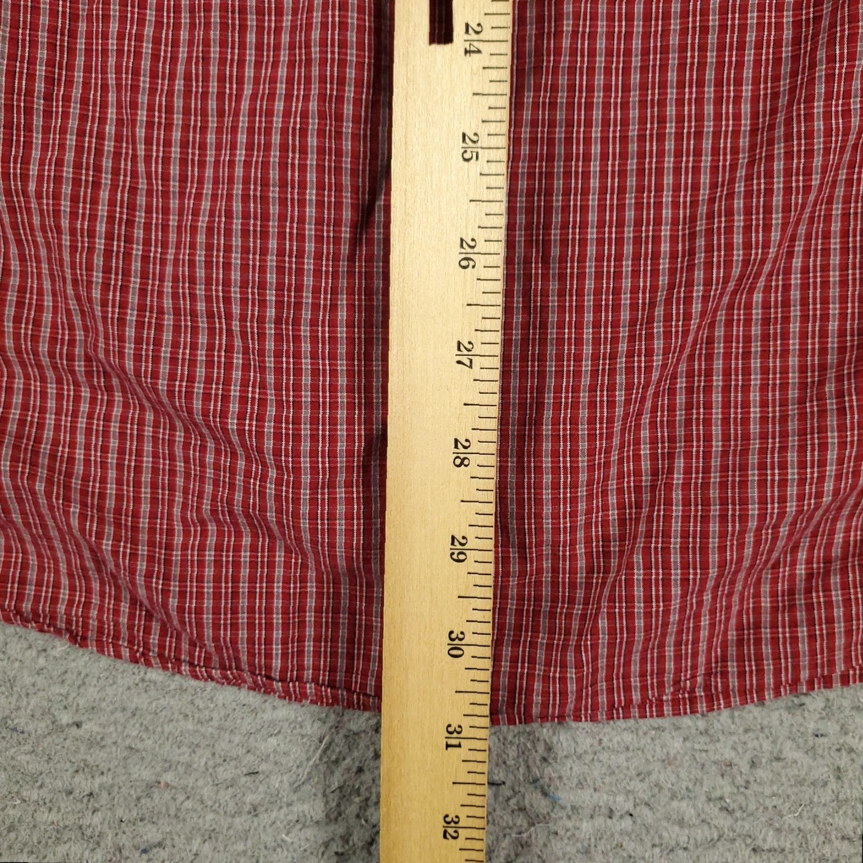 Brooks Brothers Brooks Brothers Shirt Mens L Red Plaid Button-Up Long Sleeve Casual/Business/Workwear Size US L / EU 52-54 / 3 - 4 Thumbnail