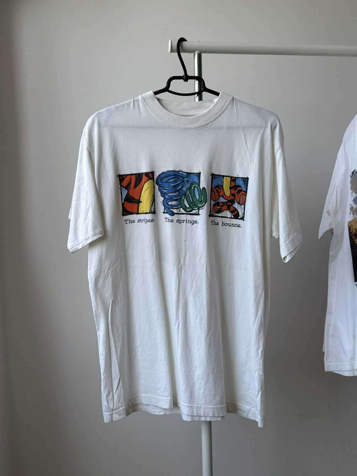 Disney Vintage 90s Disney The Tigger Tee Shirt Size US L / EU 52-54 / 3 - 2 Thumbnail