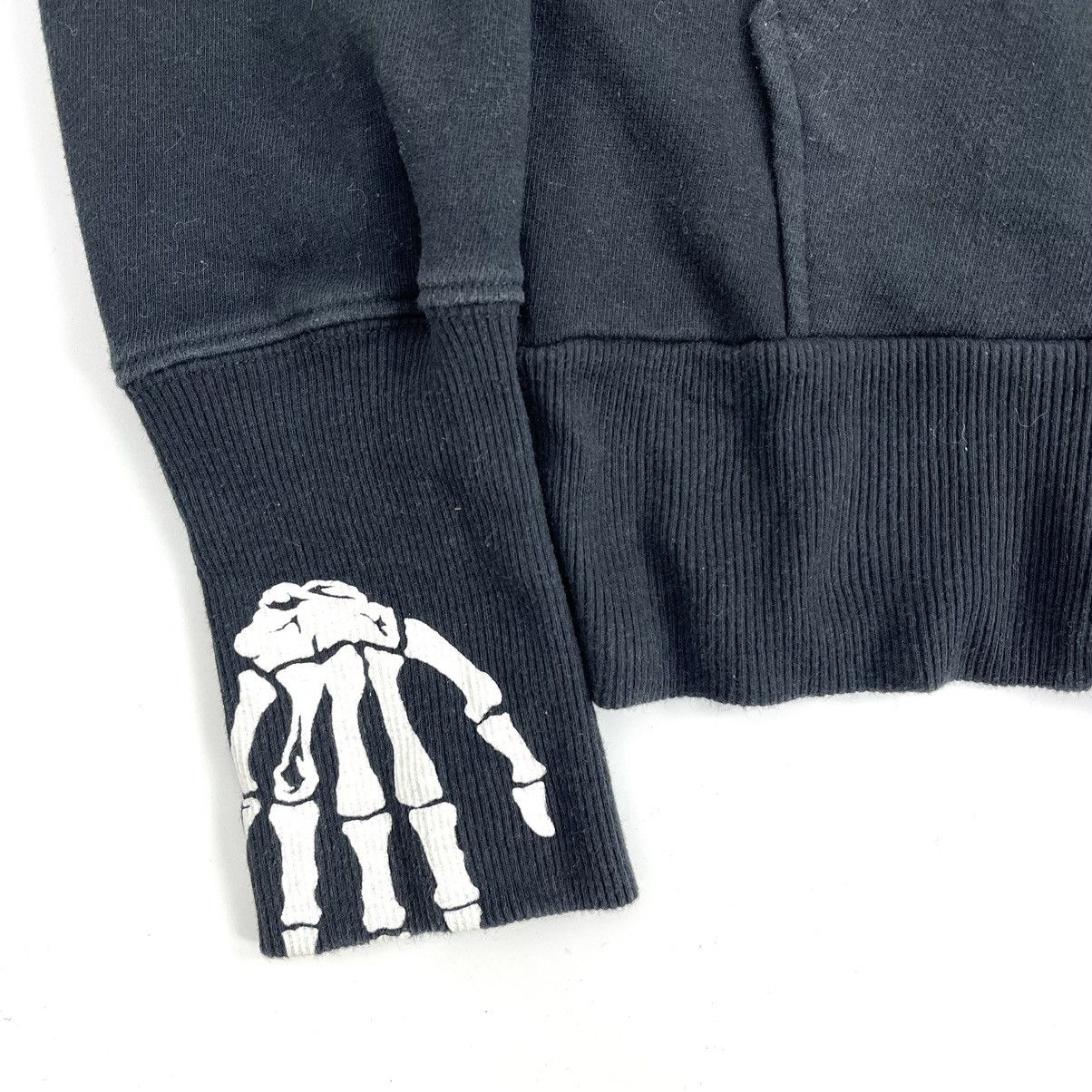 If Six Was Nine 2000s Skeleton Dangerous Warning “Love Rock” Full Zip Hoodie Size US M / EU 48-50 / 2 - 16 Thumbnail