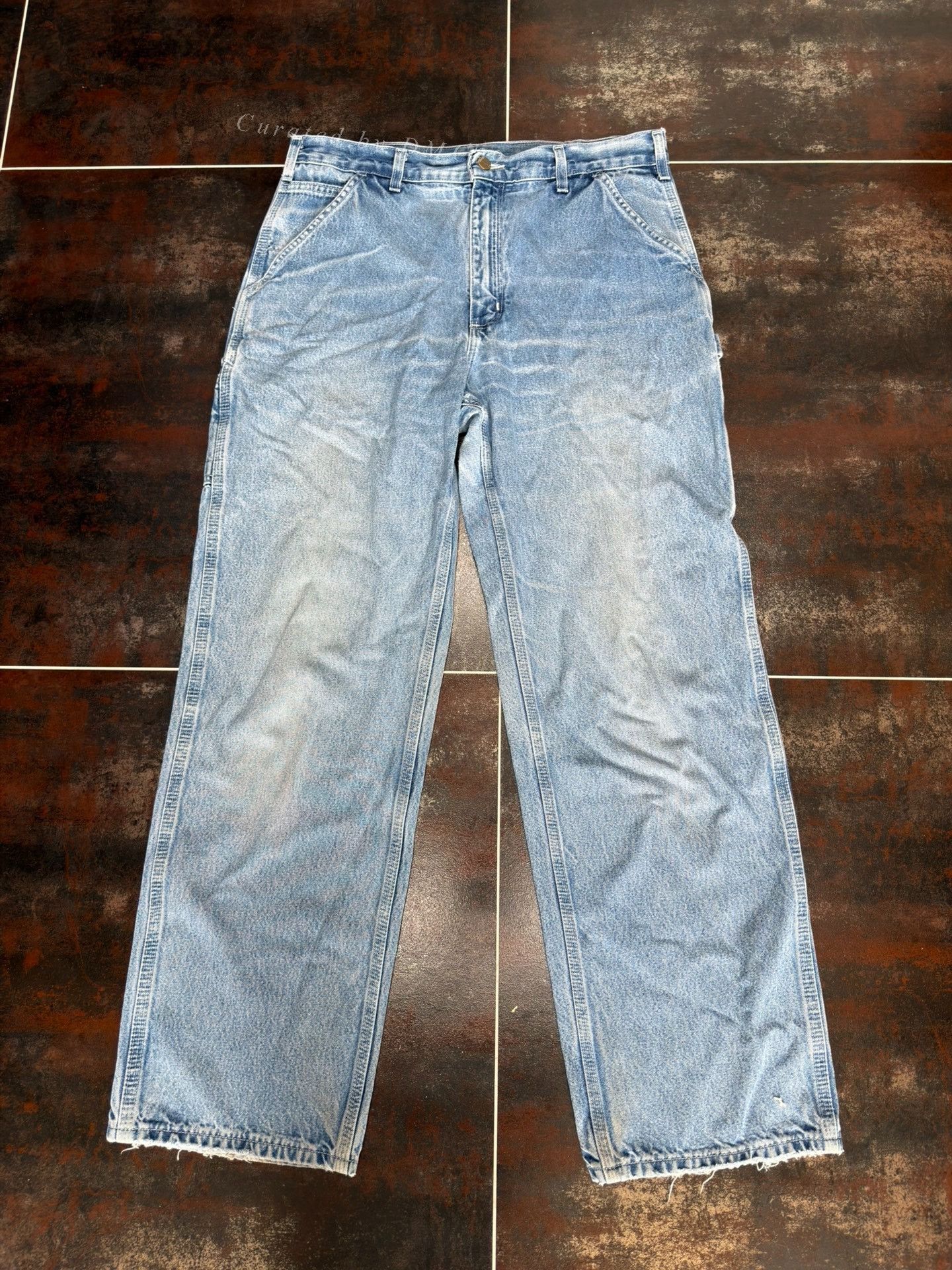 Vintage Vintage Carhartt B13 DST Work Pants Size US 34 / EU 50 - 1 Thumbnail