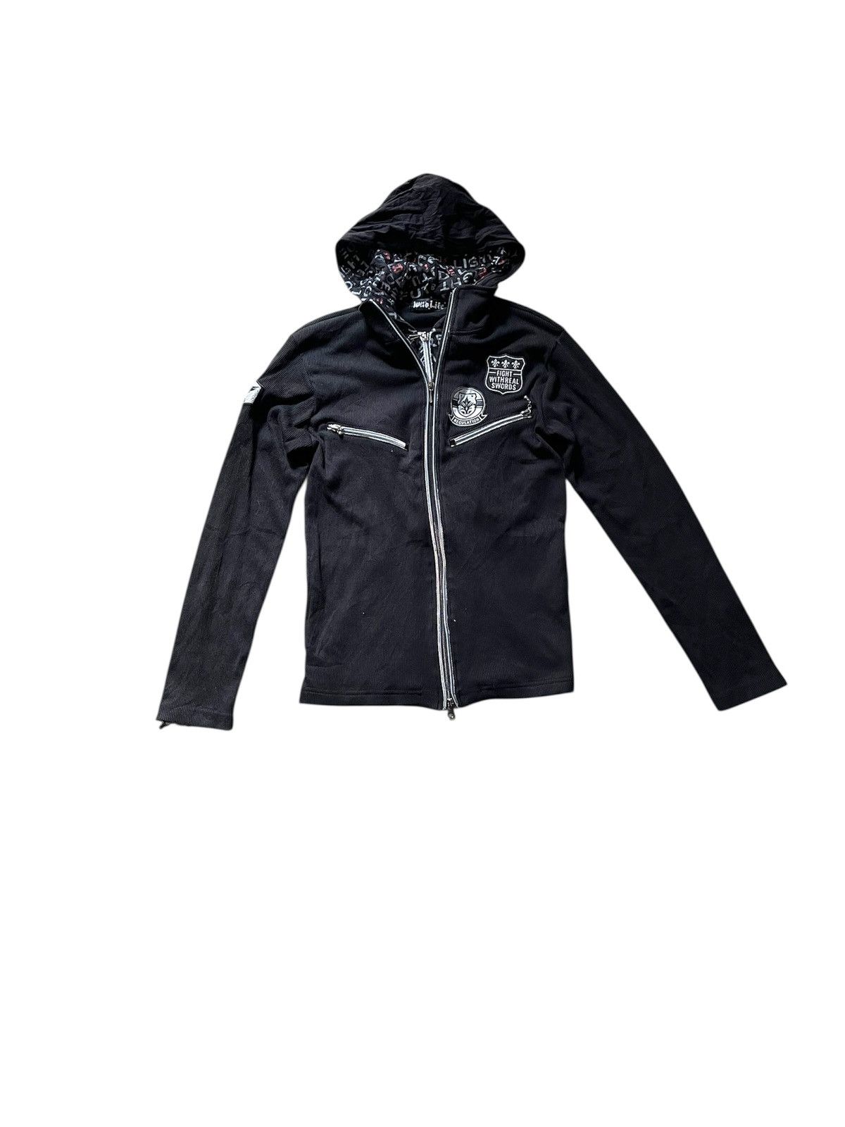 Japanese Brand Double zipper wild life y2k bordir Size US L / EU 52-54 / 3 - 1 Thumbnail