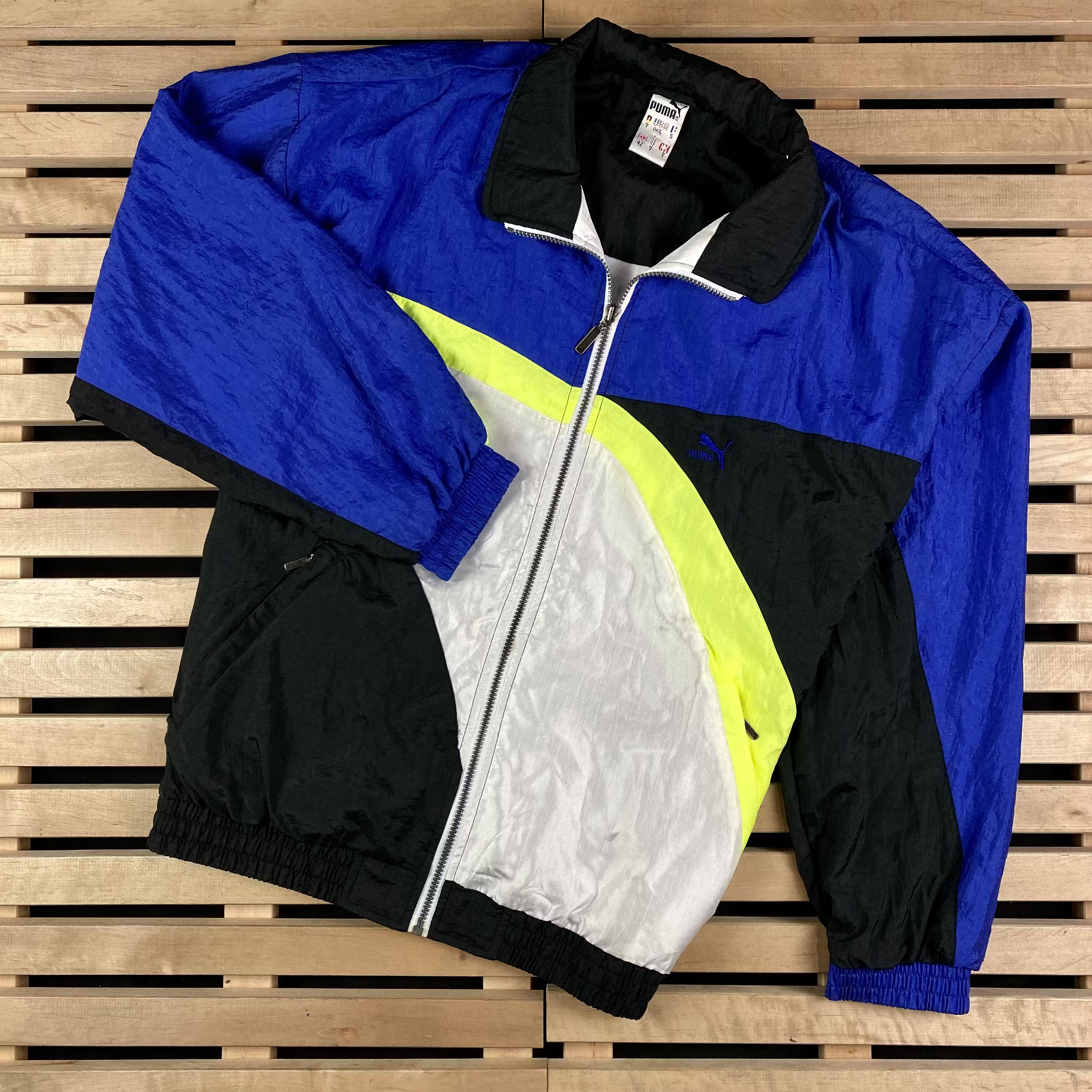 Puma × Vintage Men’s Bomber Jacket Puma Vintage Size M-L Size US M / EU 48-50 / 2 - 1 Thumbnail