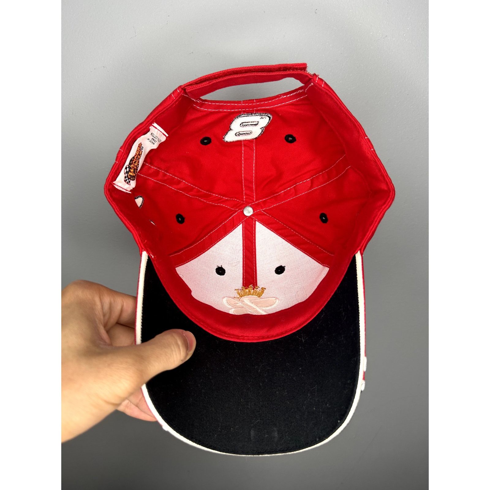 NASCAR × Vintage Vintage Nascar Racing Dale Earnhardt Budweiser Beer Hat Size ONE SIZE - 4 Thumbnail
