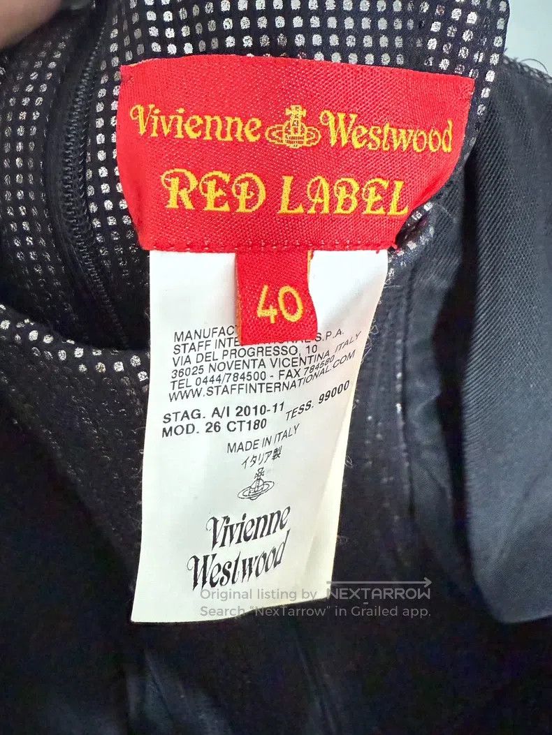 Vivienne Westwood Vivienne Westwood Fishbone bodice dress, draped evening go Size XS / US 0-2 / IT 36-38 - 9 Thumbnail