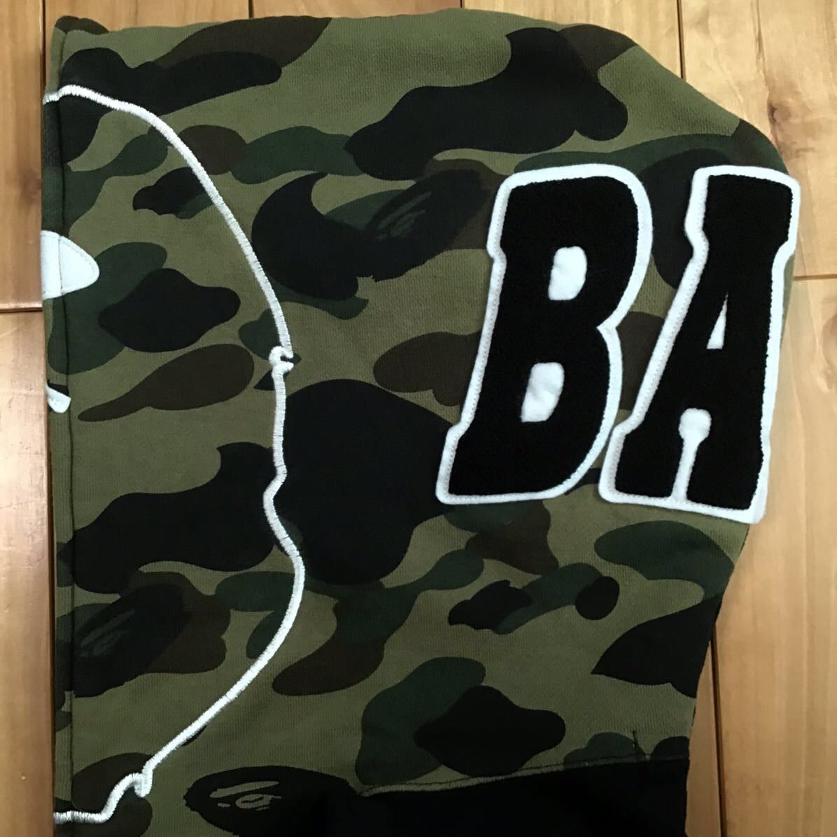 Bape BAPE Black x 1st camo green ape head full zip Hoodie Size US M / EU 48-50 / 2 - 5 Thumbnail
