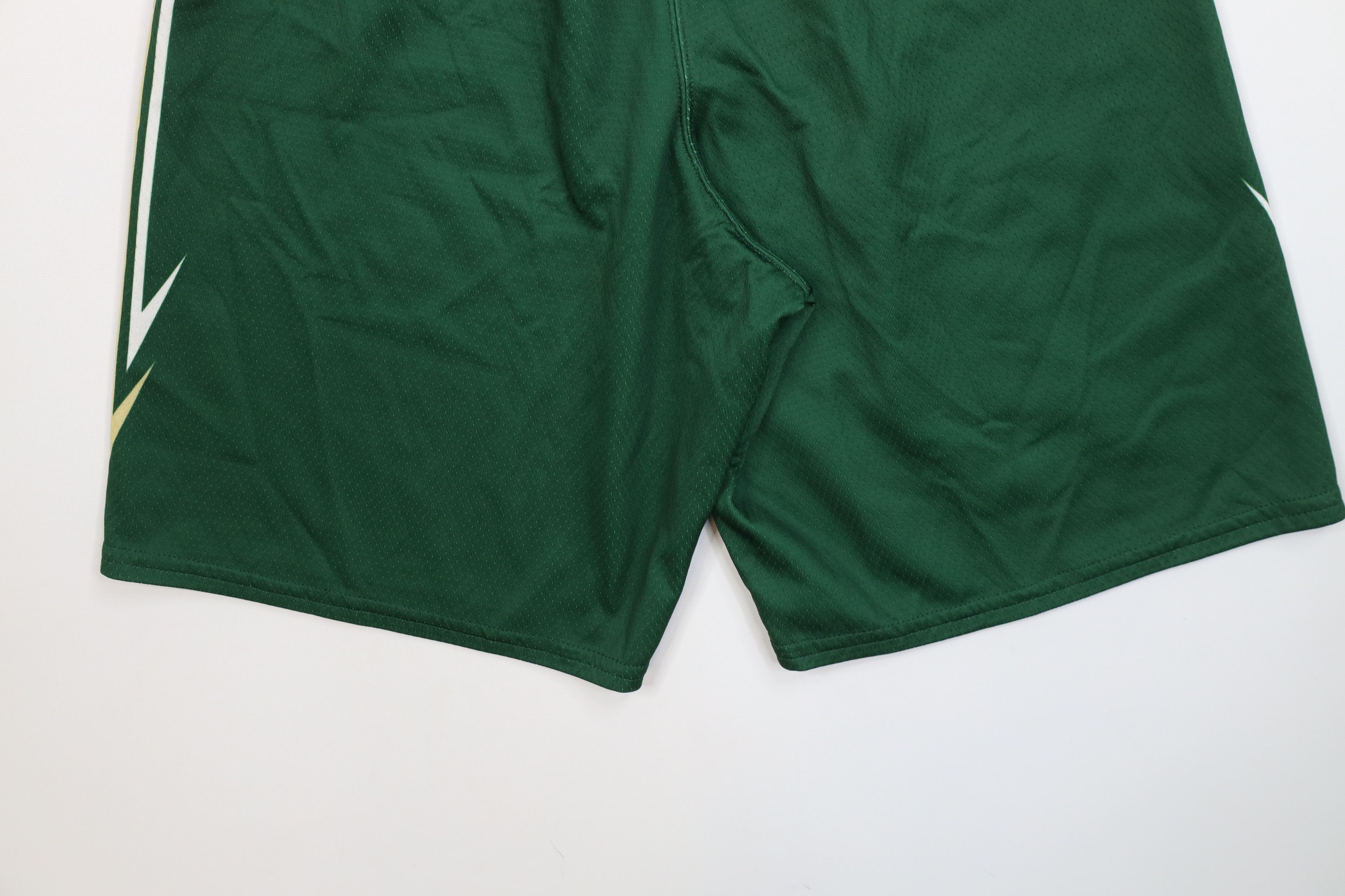 Russell Athletic Vintage 90s Y2K Russell Athletic Basketball Shorts Green Size US 32 / EU 48 - 10 Thumbnail