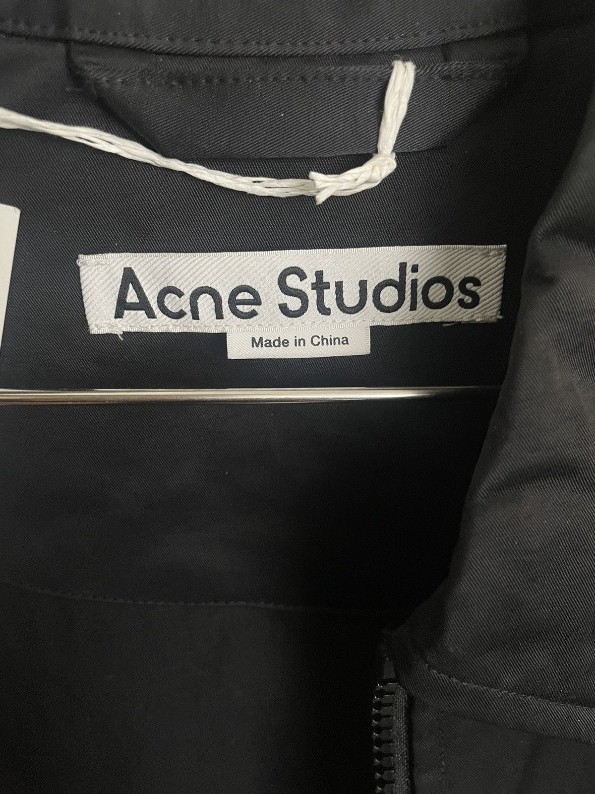 Acne Studios Acne Studios Black Nylon Jacket Size US S / EU 44-46 / 1 - 5 Thumbnail