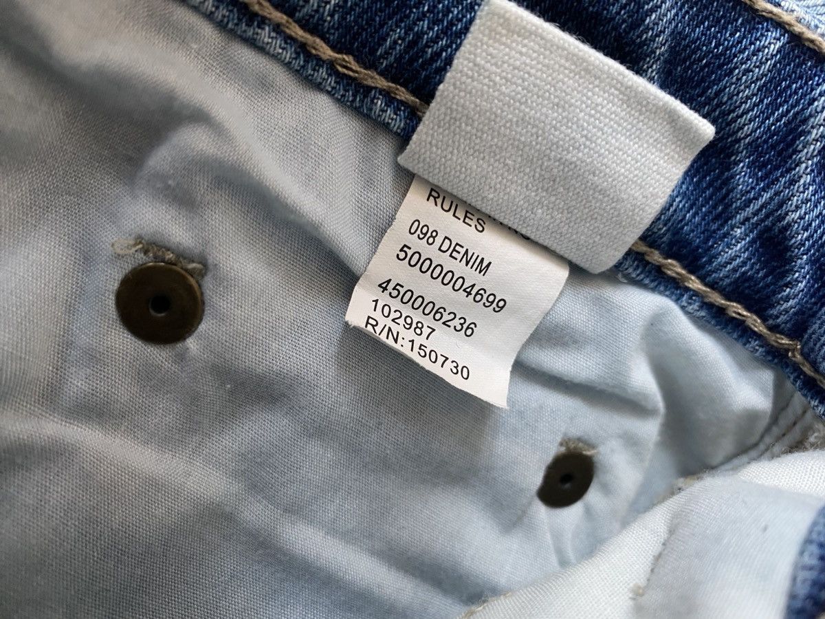 Ksubi Ksubi Slim Pin No Rules Indigo Denim Pants Size US 32 / EU 48 - 11 Thumbnail