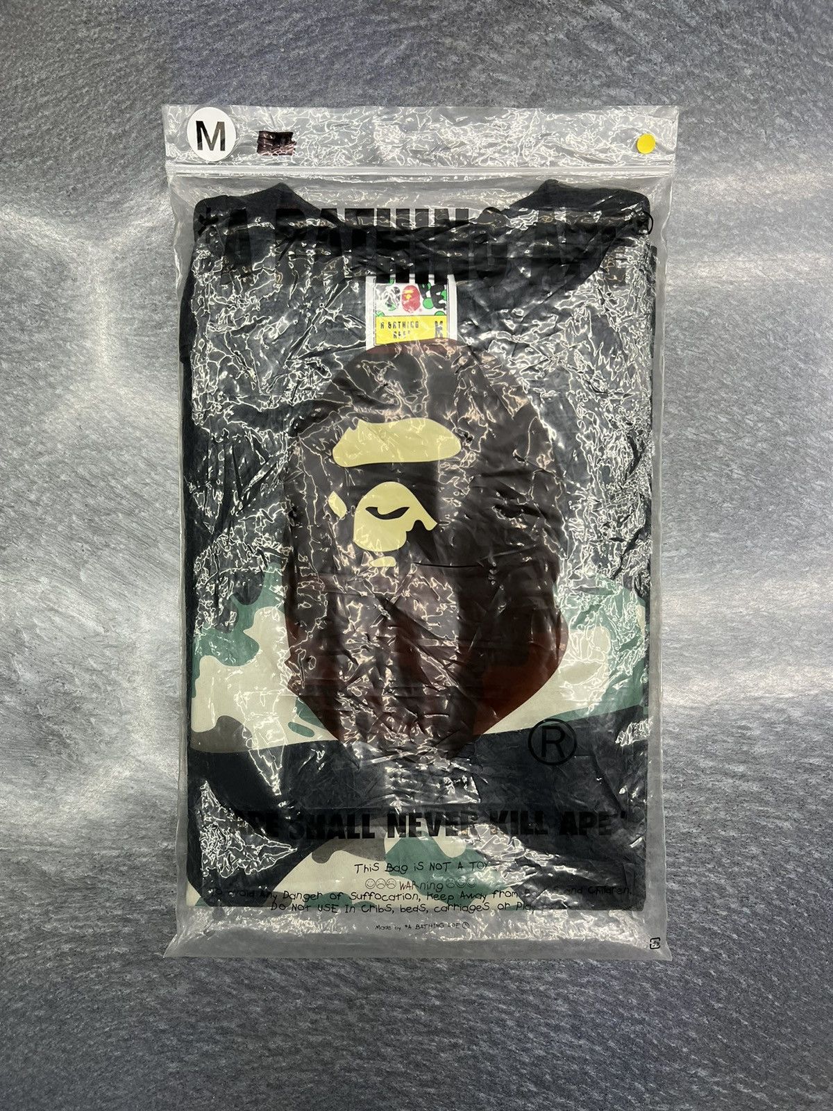Bape Bape Color Camo Ape Face T-Shirt Size US M / EU 48-50 / 2 - 7 Thumbnail