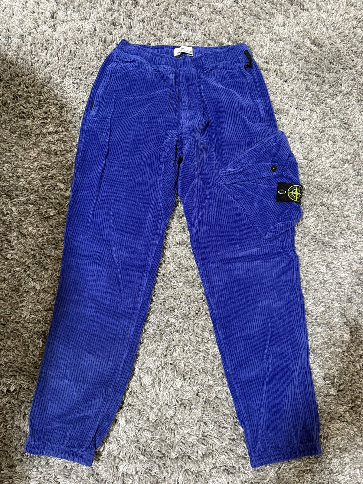 Stone Island Corduroy cargo pants Size US 31 - 3 Thumbnail