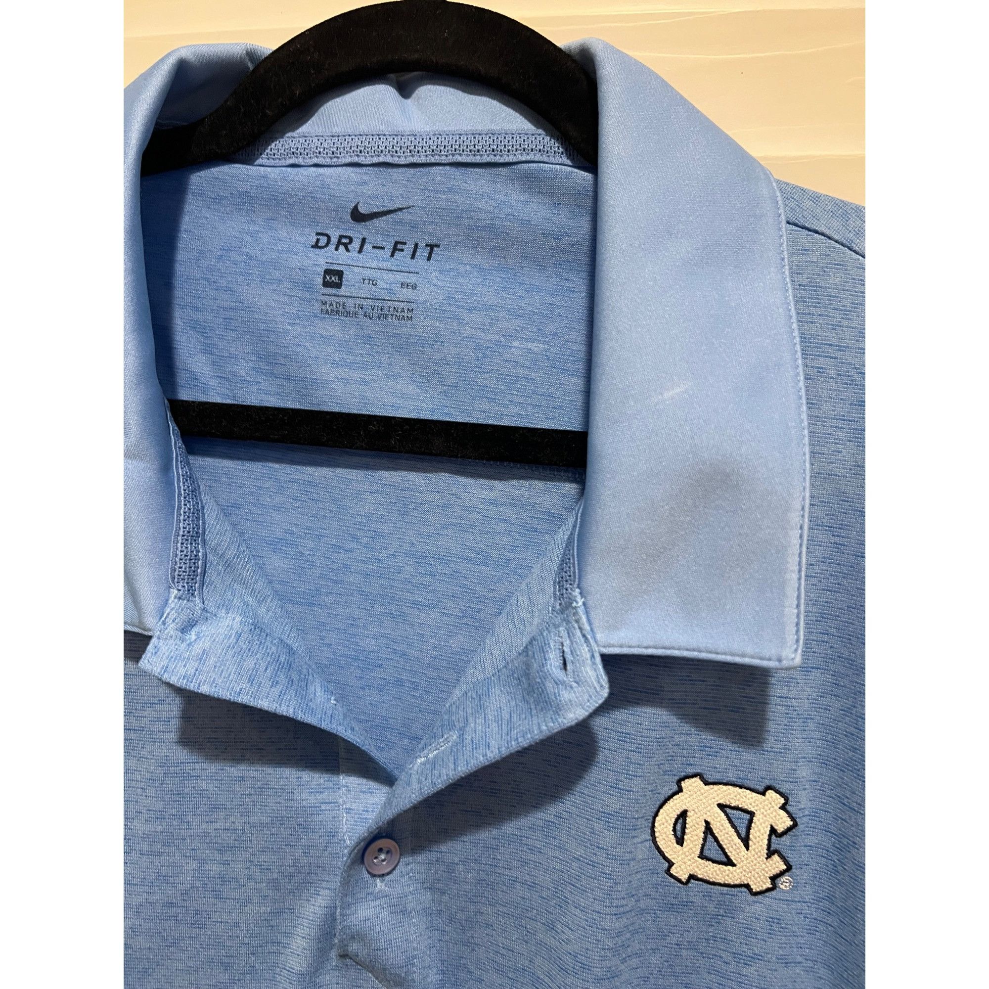Nike Nike North Carolina Polo Shirt - Size XXL Size US XXL / EU 58 / 5 - 2 Thumbnail