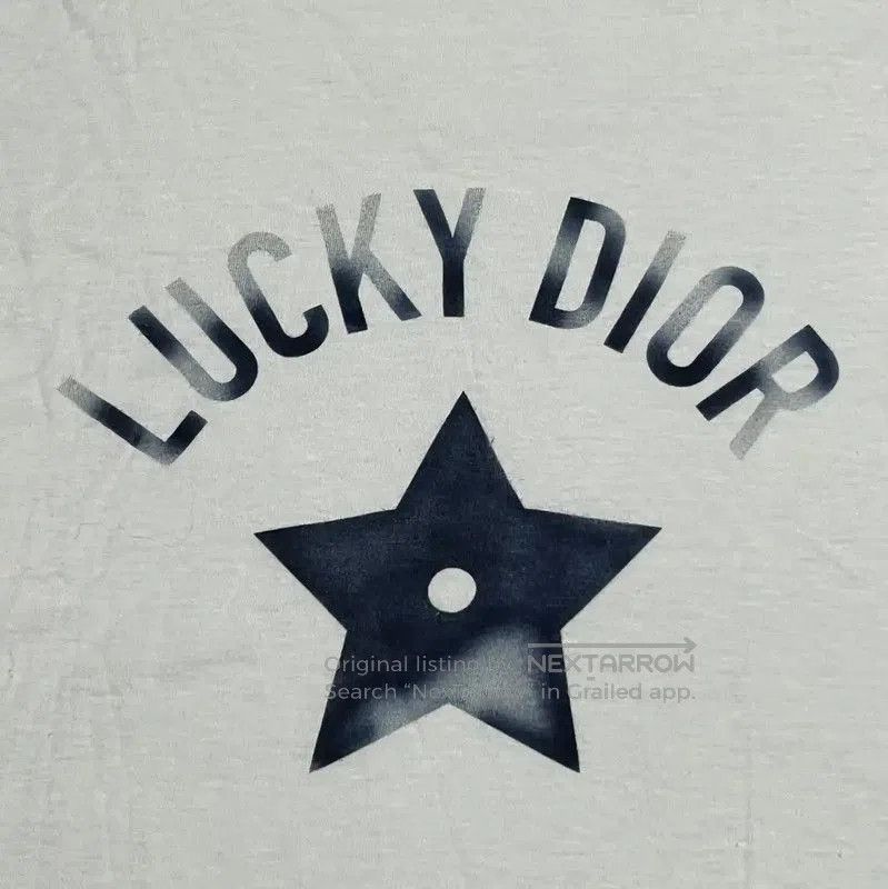 Dior Dior Lucky Logo Cotton T. Size XS / US 0-2 / IT 36-38 - 4 Thumbnail