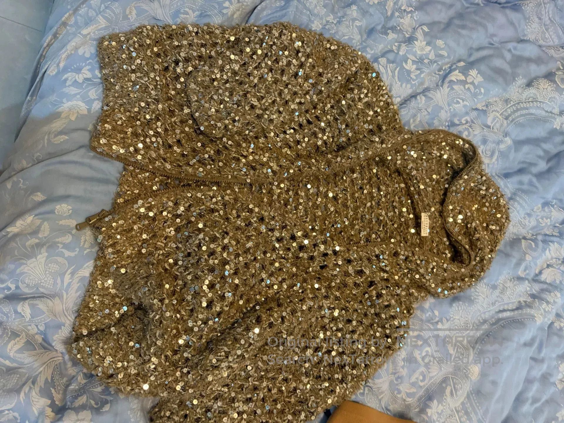 Brunello Cucinelli Brunello Cucinelli Sequin Cardigan Coat. Size US L / EU 52-54 / 3 - 1 Thumbnail