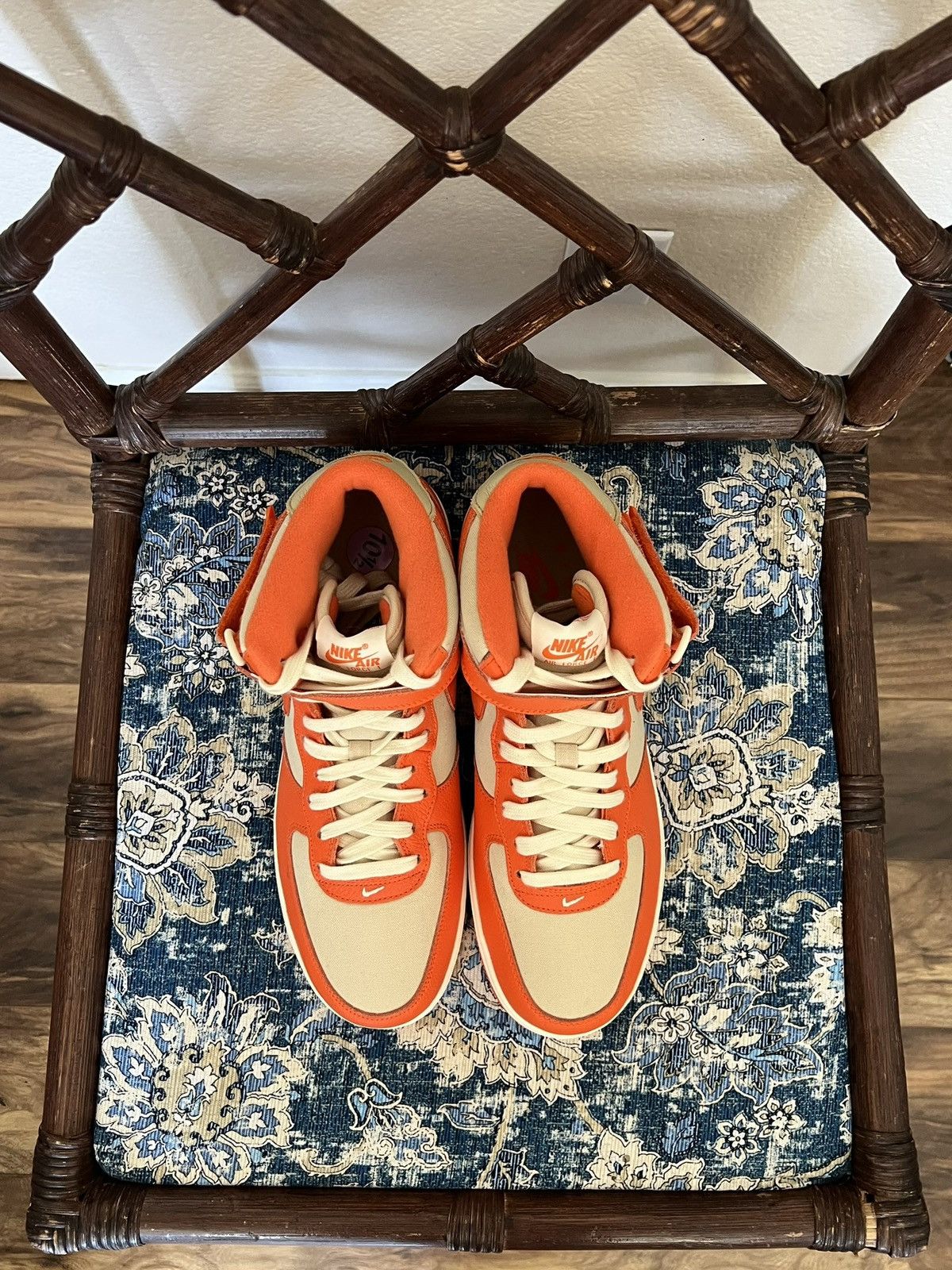 Nike Nike Air Force 1 '07 LX Mid Safety Orange M10.5 NEW (No Box) Size US 10.5 / EU 43-44 - 7 Thumbnail