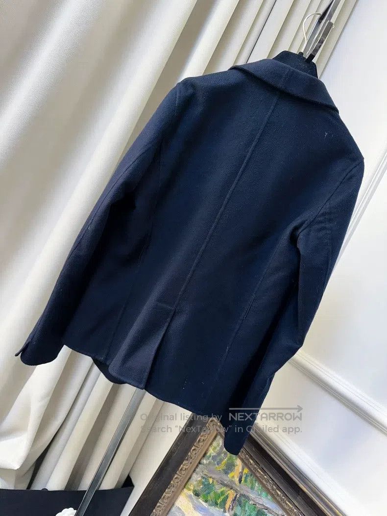 Loro Piana Loro Piana Navy Blue Cashmere Blazer Size XS / US 0-2 / IT 36-38 - 2 Thumbnail