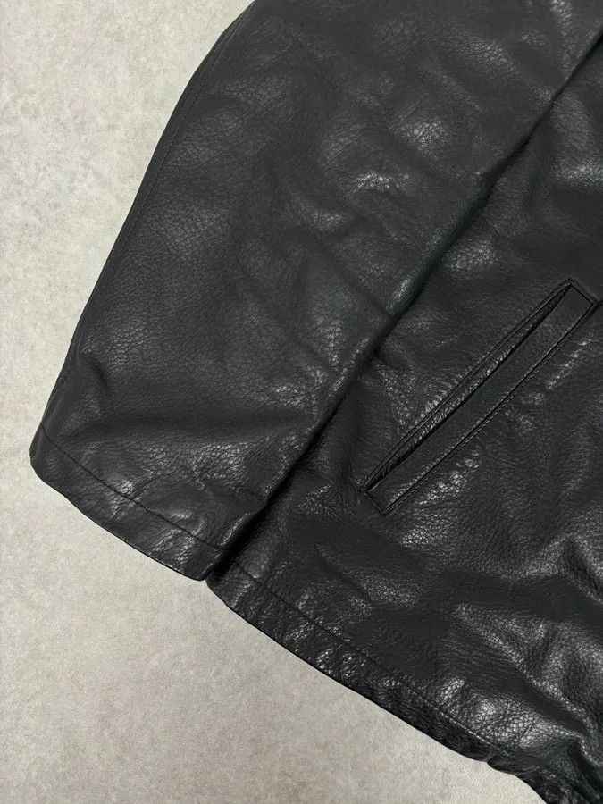 Gianfranco Ferre 1990s Gianfranco Ferré Calfskin Leather Black Jacket Size US M / EU 48-50 / 2 - 11 Thumbnail