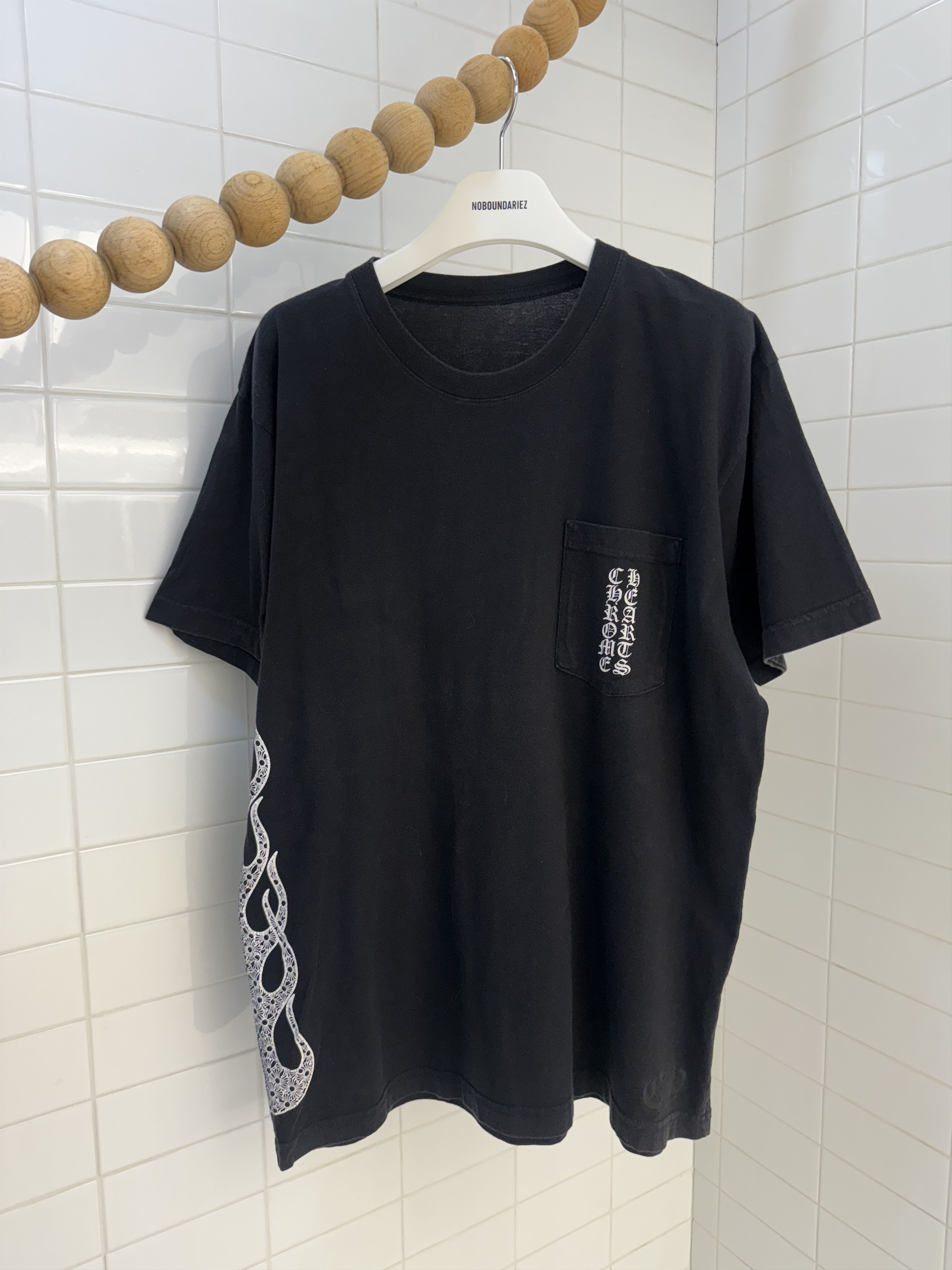 chrome hearts 90s 初期 鬼フェード　Tシャツ 90s オールド Chrome Hearts Tシャツ フェード Vintage chrome