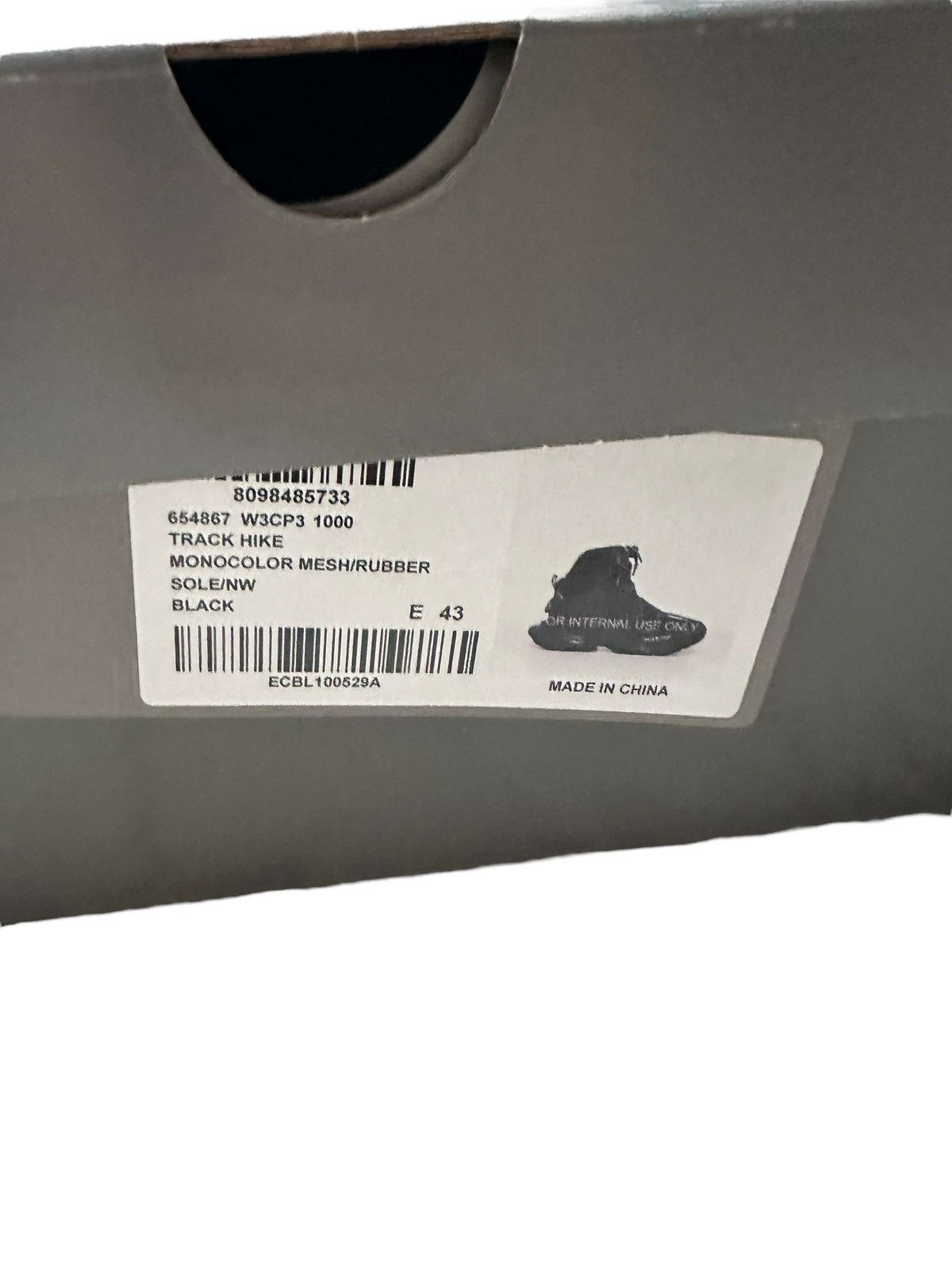 Balenciaga Balenciaga Track Hike black Size US 9 / EU 42 - 10 Thumbnail