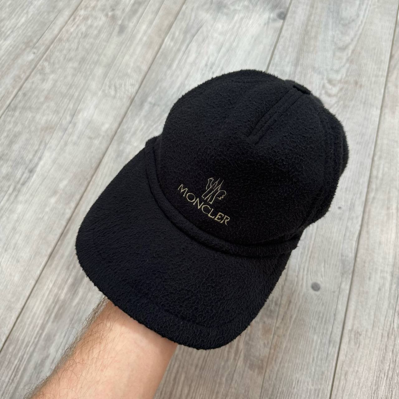 Moncler × Vintage Vintage 90s Moncler Micro-PES Fleece Cap Size ONE SIZE - 1 Thumbnail