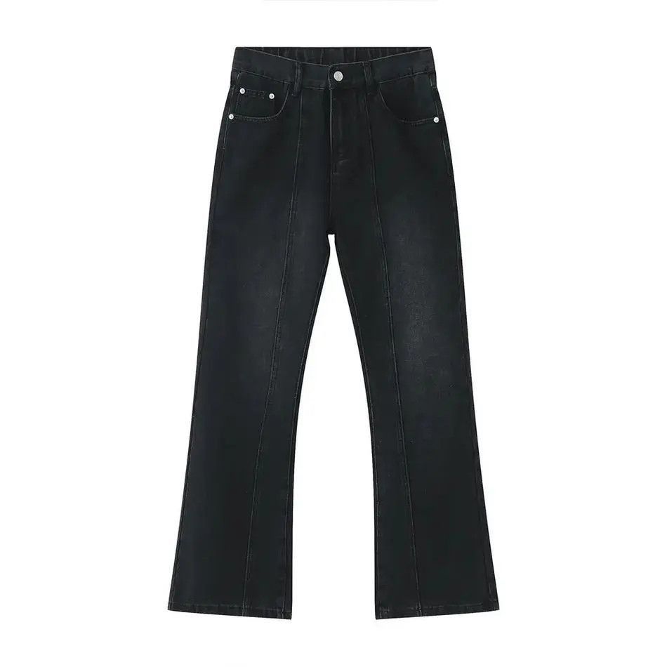 Japanese Brand Retro straight leg casual wide leg jeans Size US 32 / EU 48 - 4 Thumbnail