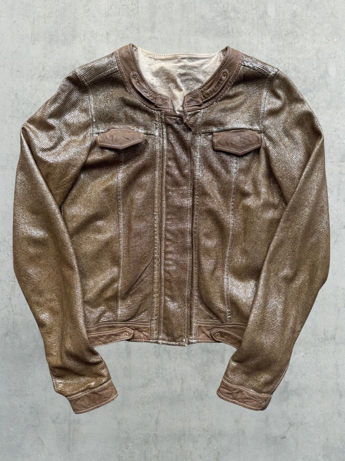 Giorgio Brato Giorgio Brato Leather Biker Jacket Size US M / EU 48-50 / 2 - 1 Thumbnail