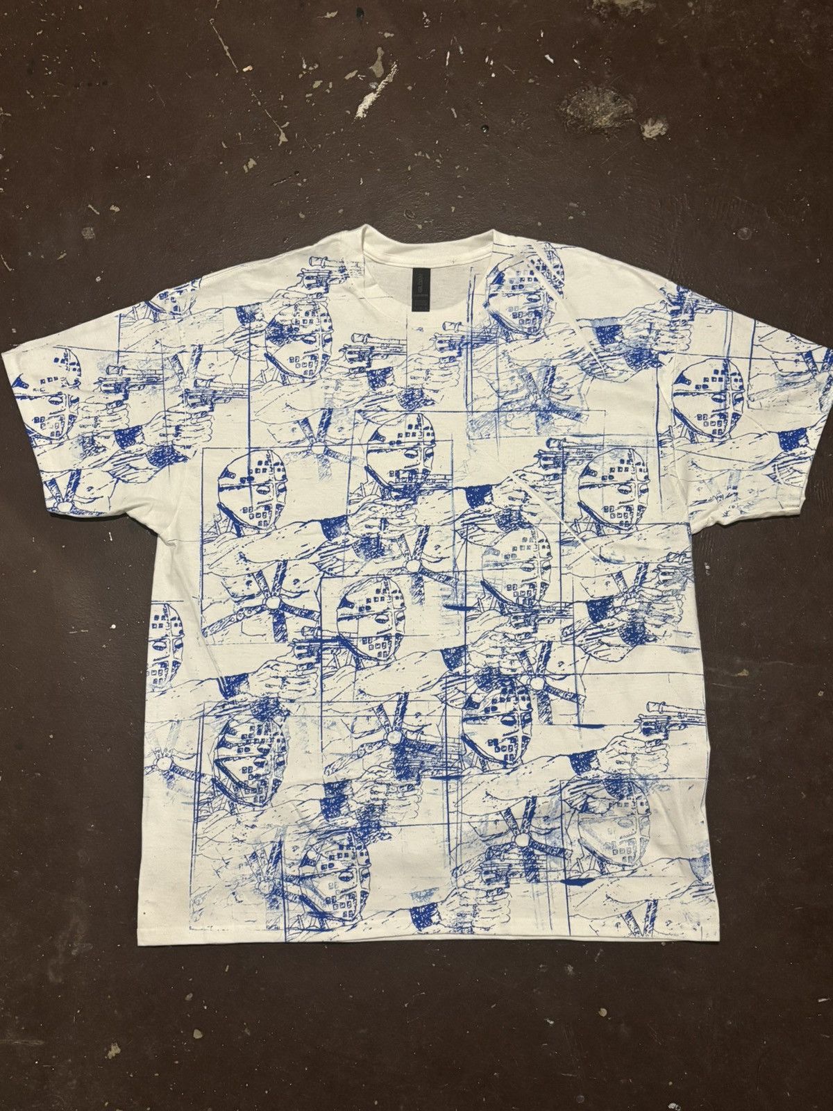 Homemade AOP lord humungus tee. Size US XL / EU 56 / 4 - 1 Thumbnail