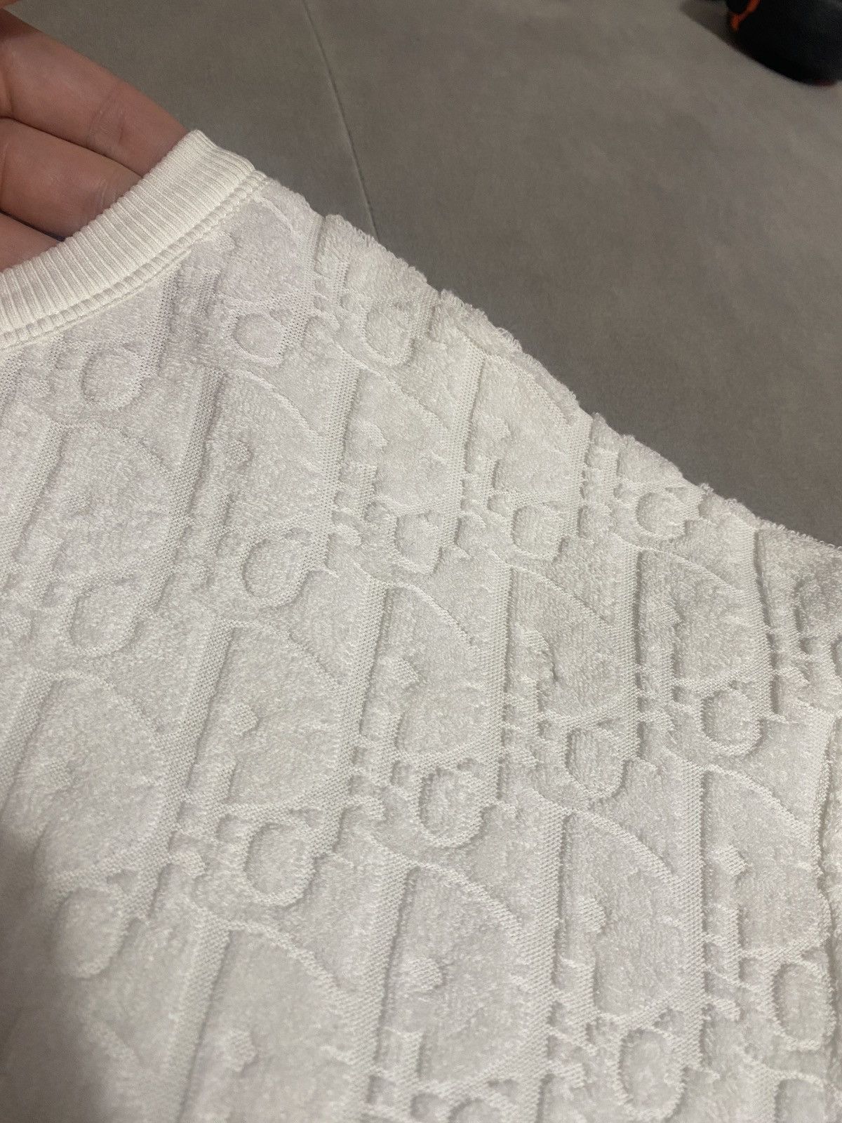 Dior Dior luxury oblique towel tee Size US XXL / EU 58 / 5 - 14 Thumbnail