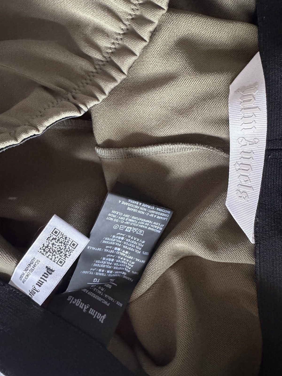 Palm Angels Green Polyester Lounge Pant Size 30" / US 8 / IT 44 - 4 Thumbnail