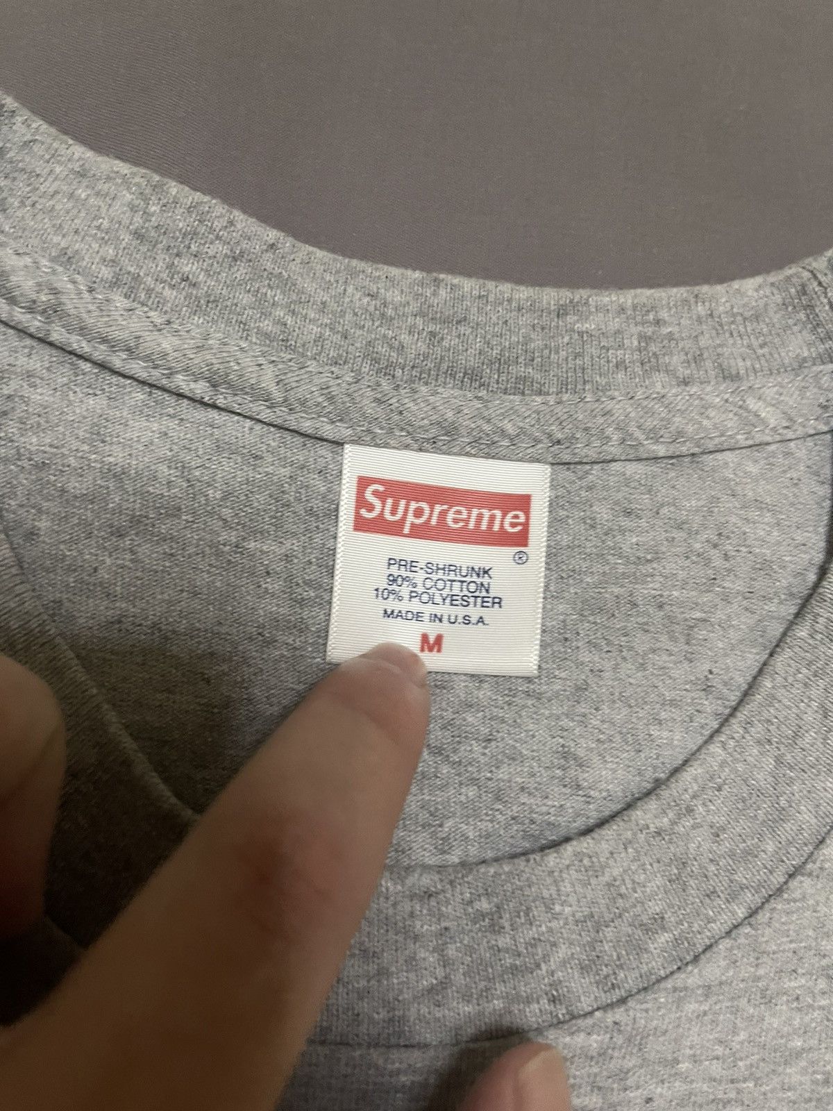 Supreme Supreme go fuck yourself pocket tee Size US M / EU 48-50 / 2 - 4 Thumbnail
