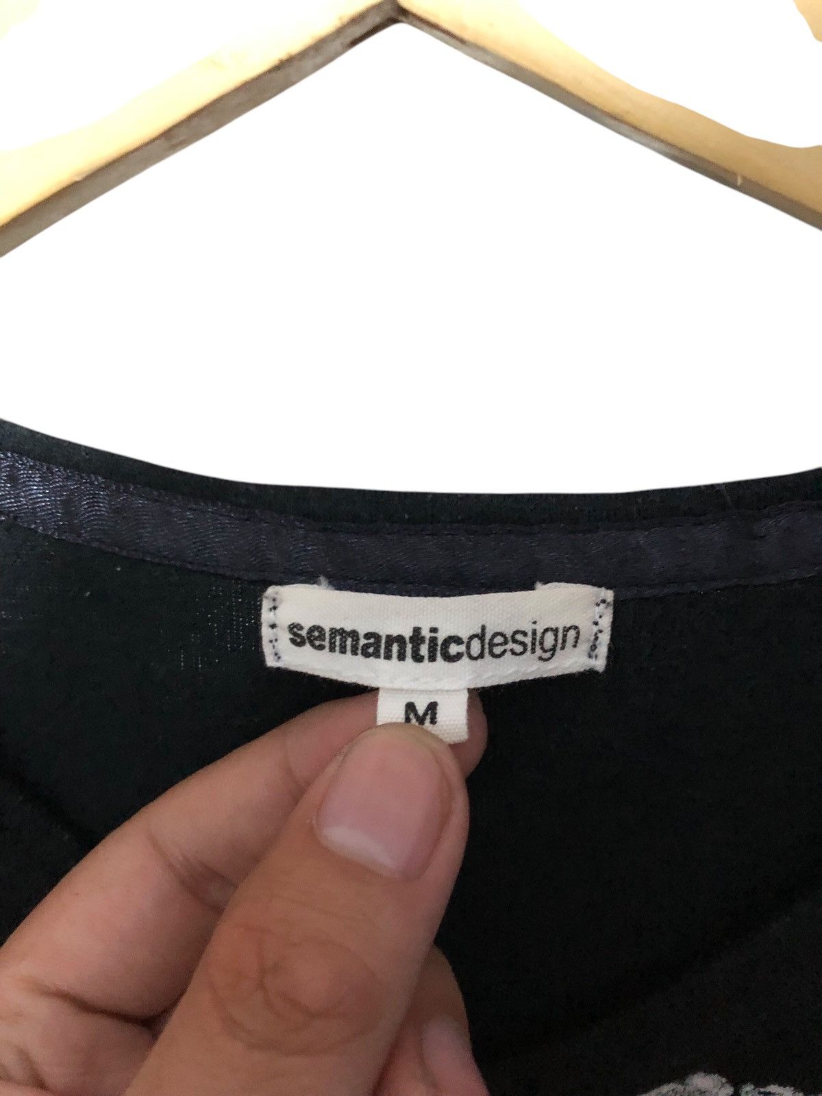 If Six Was Nine × Japanese Brand × Le Grande Bleu (L.G.B.) Japanese Brand ~ Semantic Design - Poem T Shirt IfSixWasNine Size US M / EU 48-50 / 2 - 4 Thumbnail