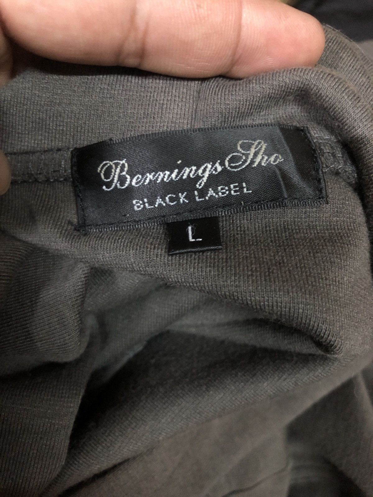 Japanese Brand Berning Sho Black Label Bondage Parkas Jacket Size US S / EU 44-46 / 1 - 3 Thumbnail