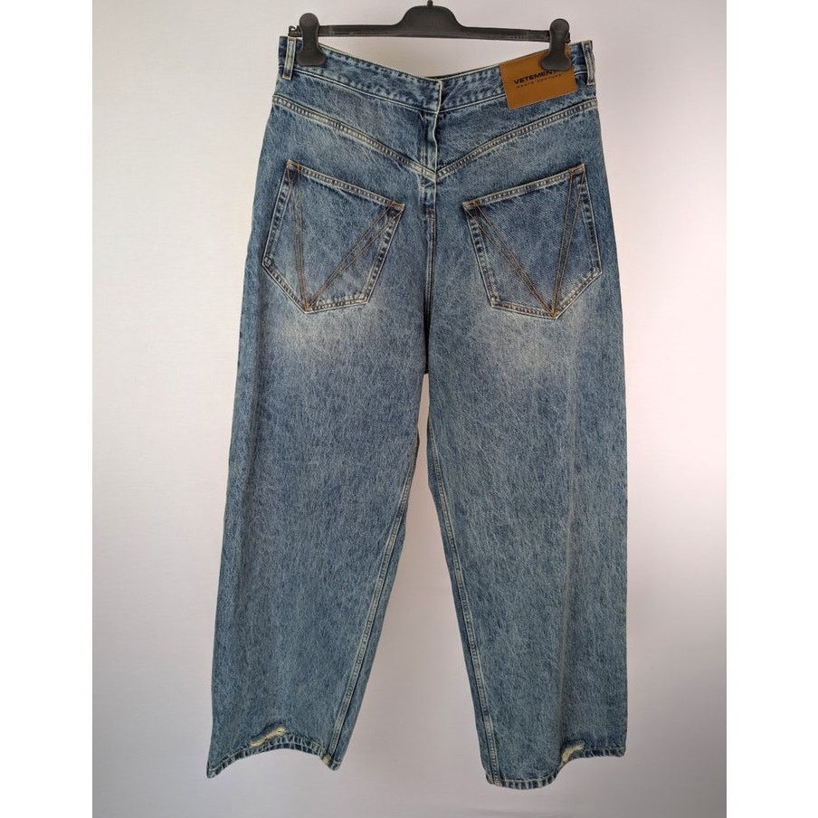Vetements o1rshd1 Denim Jeans in Indigo Blue Size US 34 / EU 50 - 8 Thumbnail