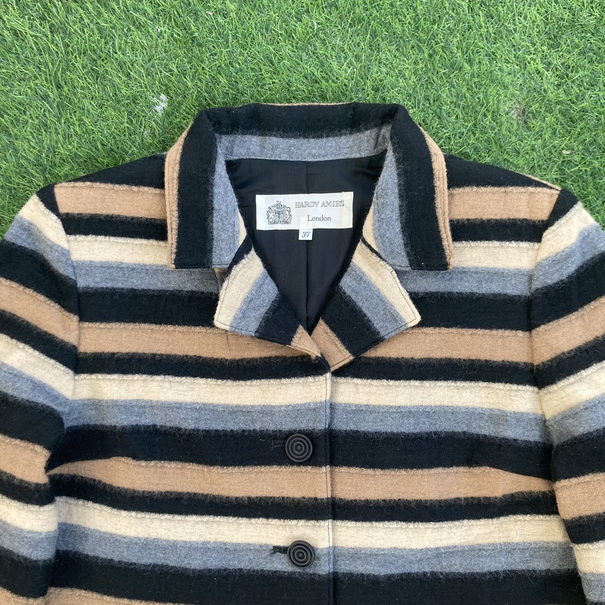 Hardy Amies HARDY AMIES MULTICOLOUR WOOL JACKET Size S / US 4 / IT 40 - 4 Thumbnail