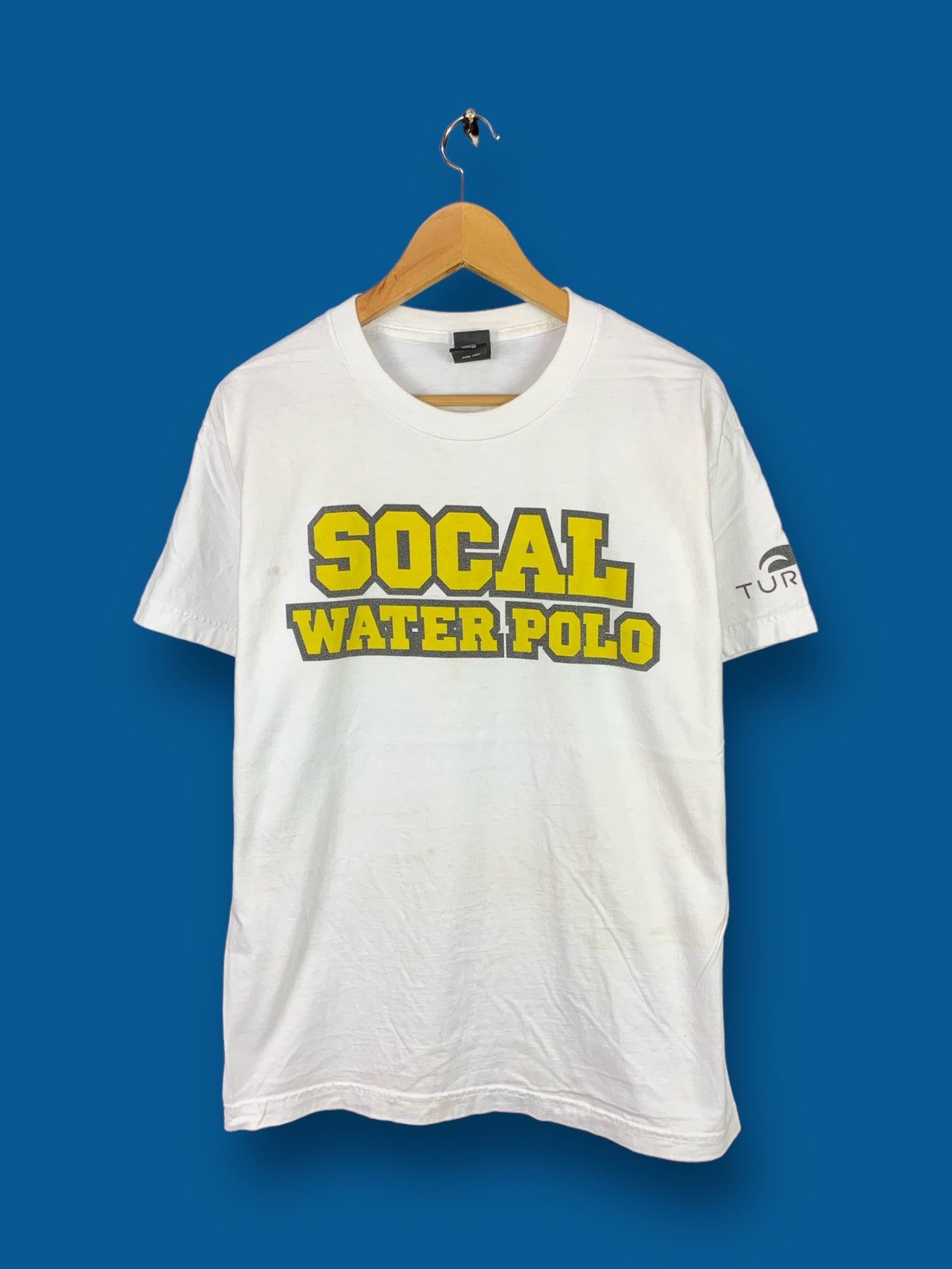 Vintage Offer! So Cal Water Polo Anvil Tee Spellout Size US M / EU 48-50 / 2 - 1 Thumbnail