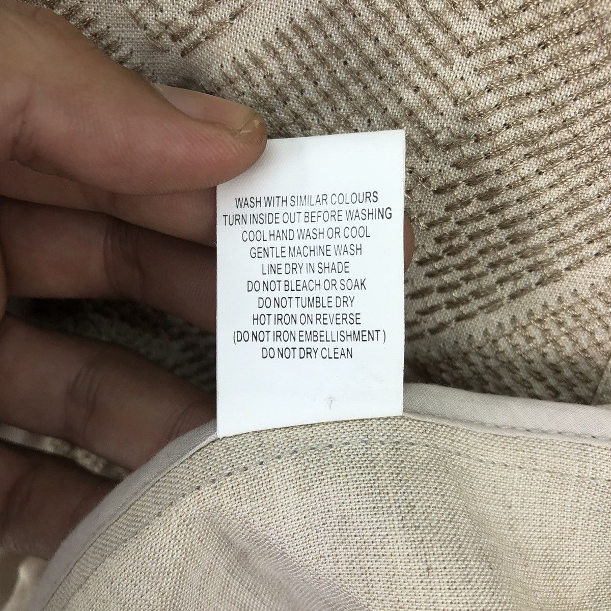 Japanese Brand Japanese Brand W.Lane Linen Beads Kimono Cardigan Size L / US 10 / IT 46 - 15 Thumbnail