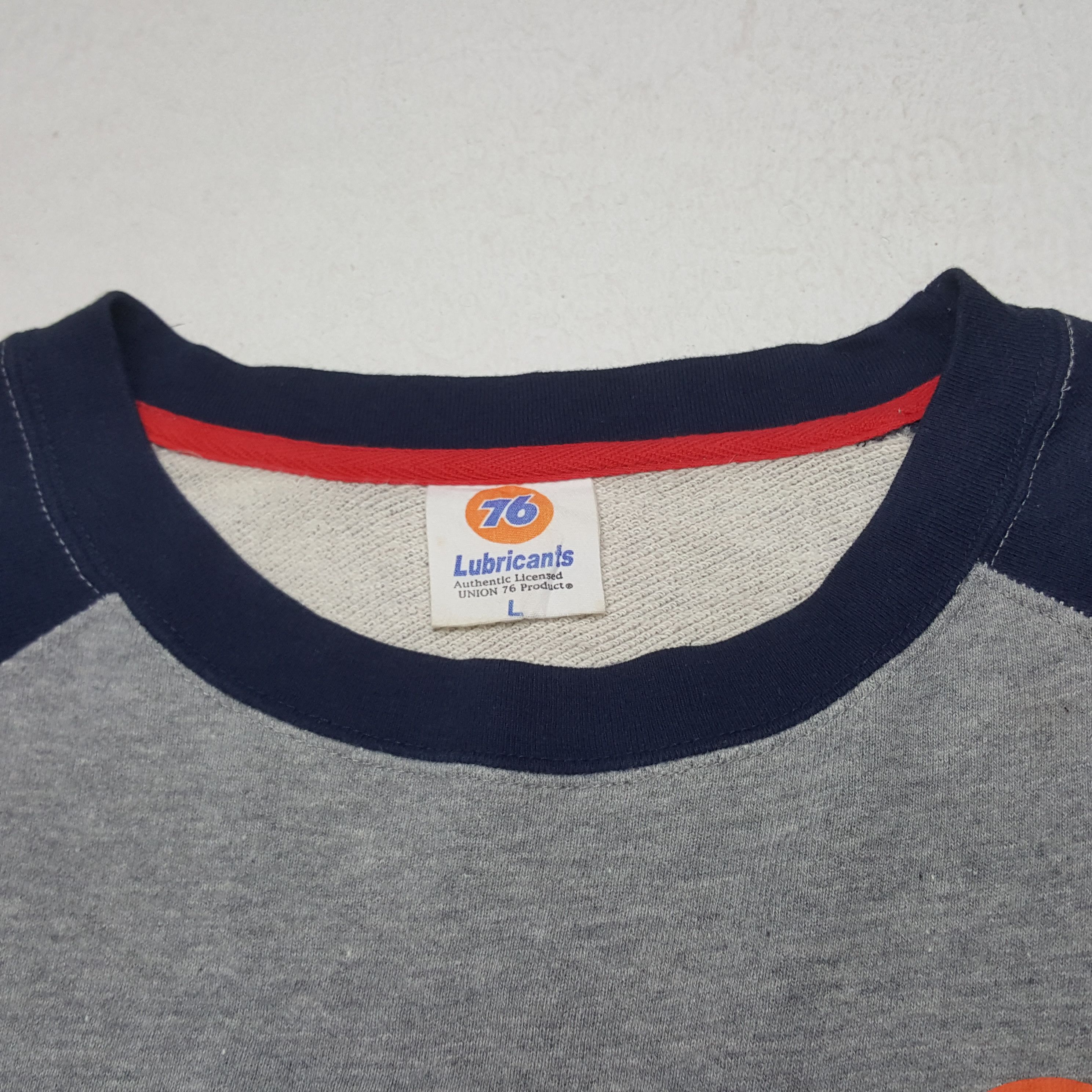 Vintage Vintage 76 Lubricants Motor Oil Racing Fuel Sweatshirt Size US M / EU 48-50 / 2 - 5 Thumbnail