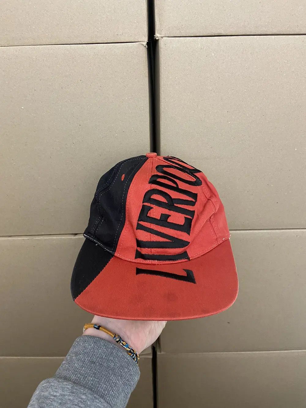Vintage VINTAGE LIVERPOOL BIG LOGO Y2K SOCCER CAP DAD HAT JERSEY USA Size ONE SIZE - 6 Thumbnail