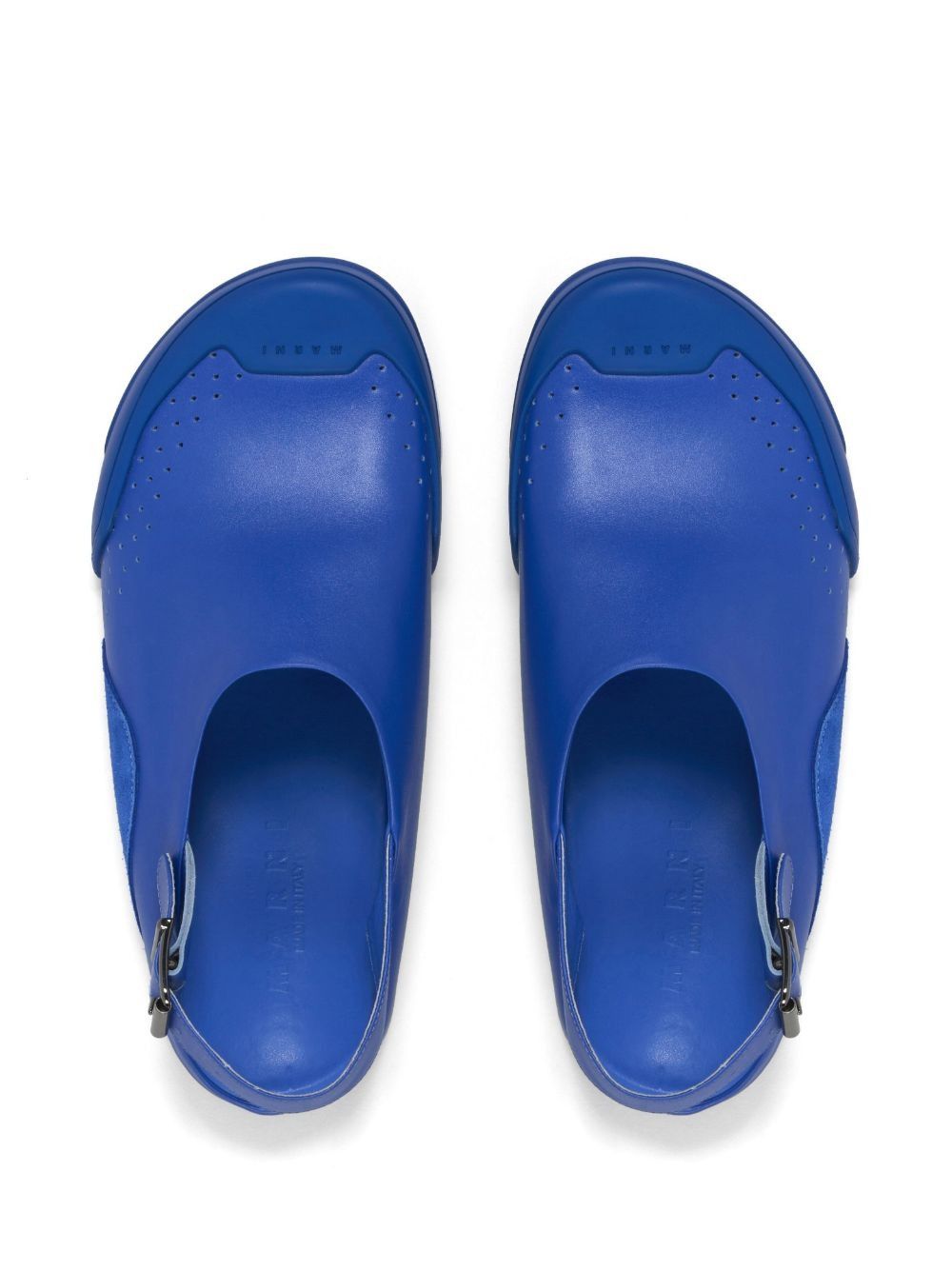 Marni o1w1db10824 Sabot Shoes in Blue Size US 9 / EU 42 - 4 Thumbnail