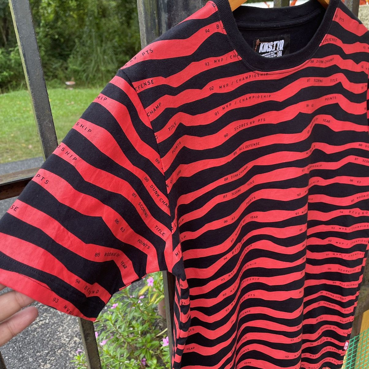 Japanese Brand × KIKS TYO × Vintage 🔥🇯🇵Vintage Kiks Tyo MVP Rock And Roll Japanese Striped Tee Size US M / EU 48-50 / 2 - 5 Thumbnail