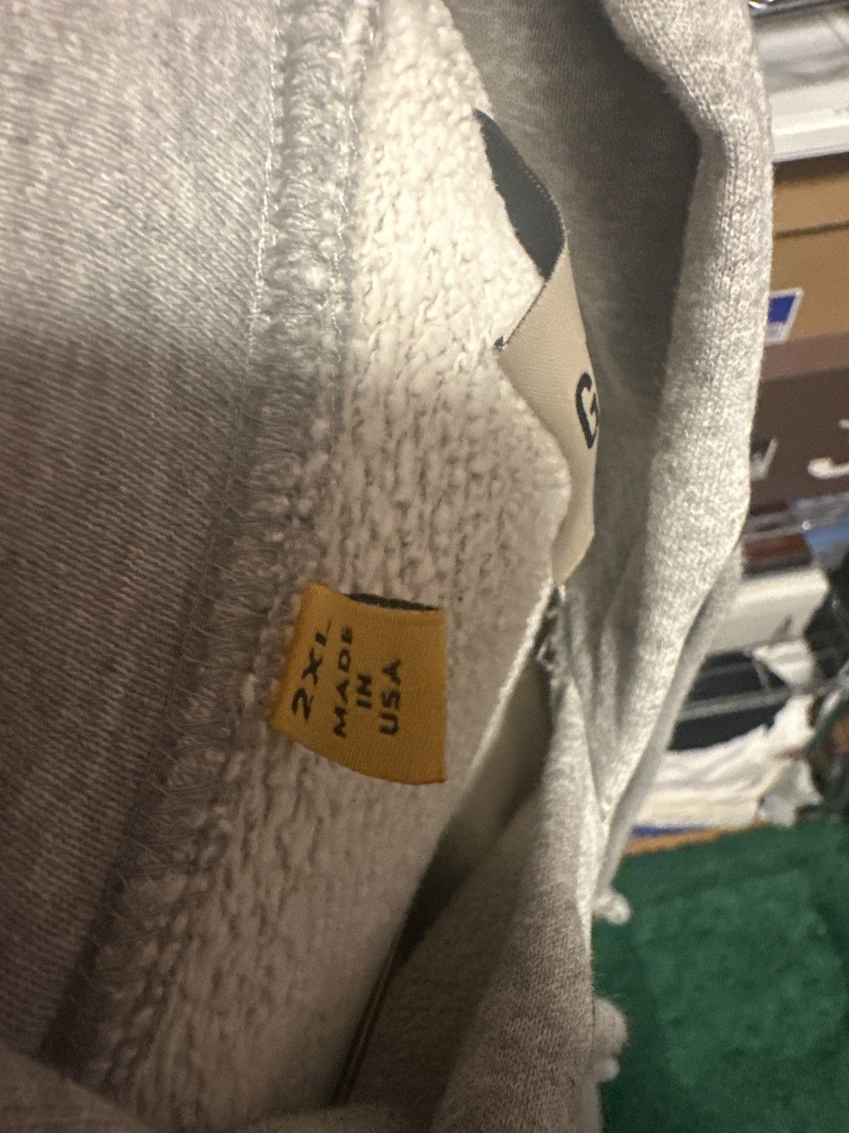 Gallery Dept. GALLERY DEPT LOGO PAINTED HOODIE XXL Size US XXL / EU 58 / 5 - 3 Thumbnail